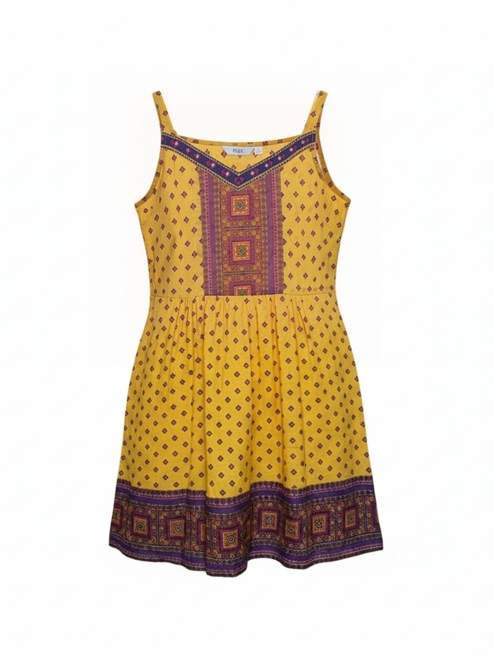 Max 100% Cotton Boho Top – Made in India Size Medium